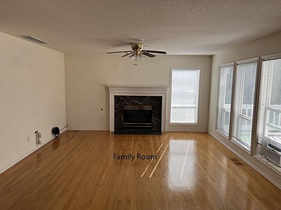Family Room Fully Open to Kitchen