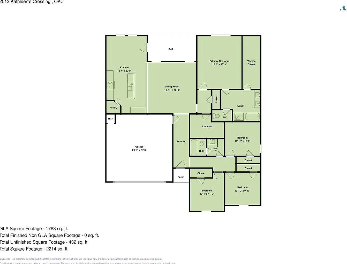 Beautiful 4 Bedroom Home in Mustang School District — Photo 3