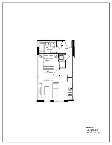 Floor plan 1 Bed 1 Bath 1 Bed 1 Bath 2