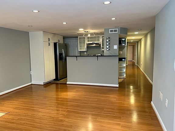 Living room open to kitchen