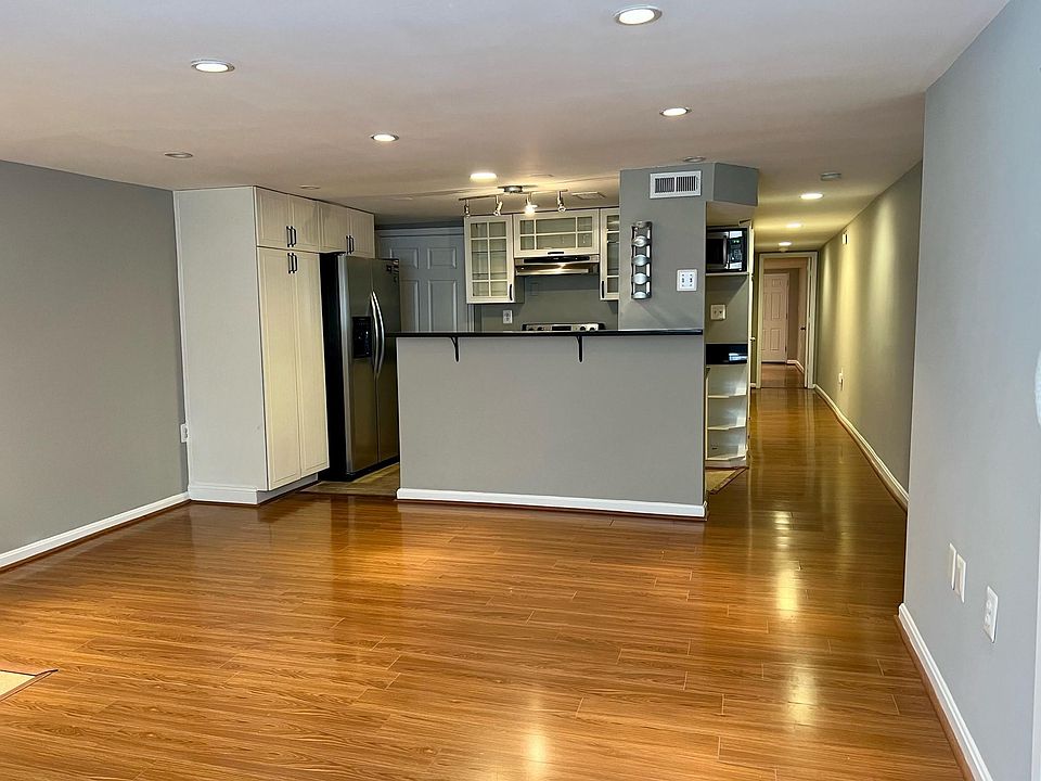 Living room open to kitchen