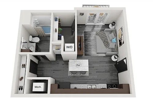 Floor plan Amber