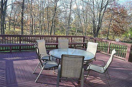 View of wooded lot