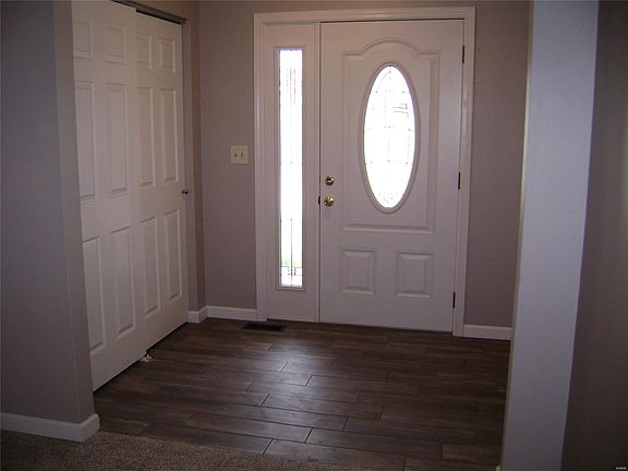 Beautiful custom door and tile
