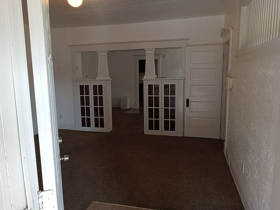 Front entry into living room