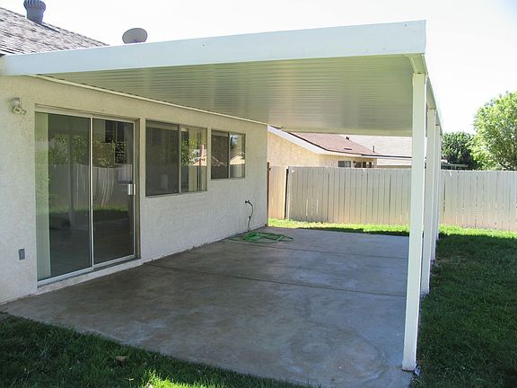 Covered patio