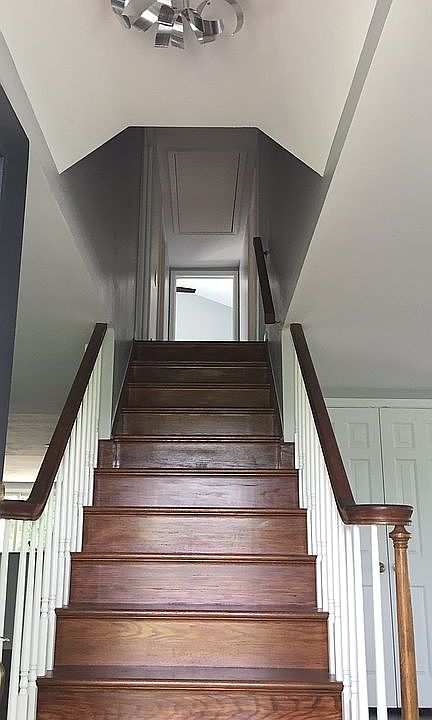 Staircase to second level