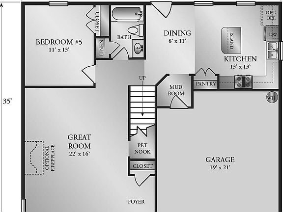 Tristan Floor Plan - Option 1