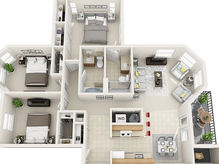Sequoia floor plan Timberhill Meadows