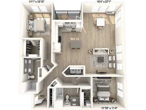 Floor plan BM15-1