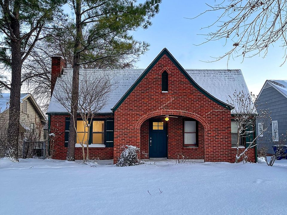 Charming Red Brick A-Frame Bungalow