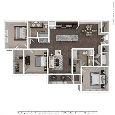 Floor plan Atlanta Sunroom