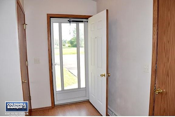 Inviting Foyer with Closet