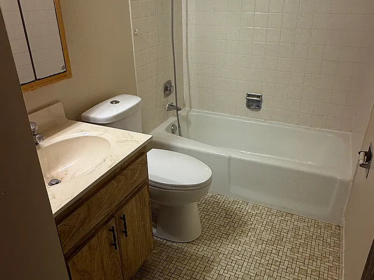 hallway bathroom