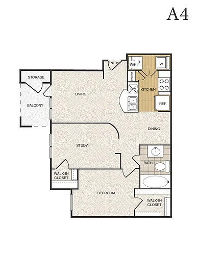 Floor plan A4