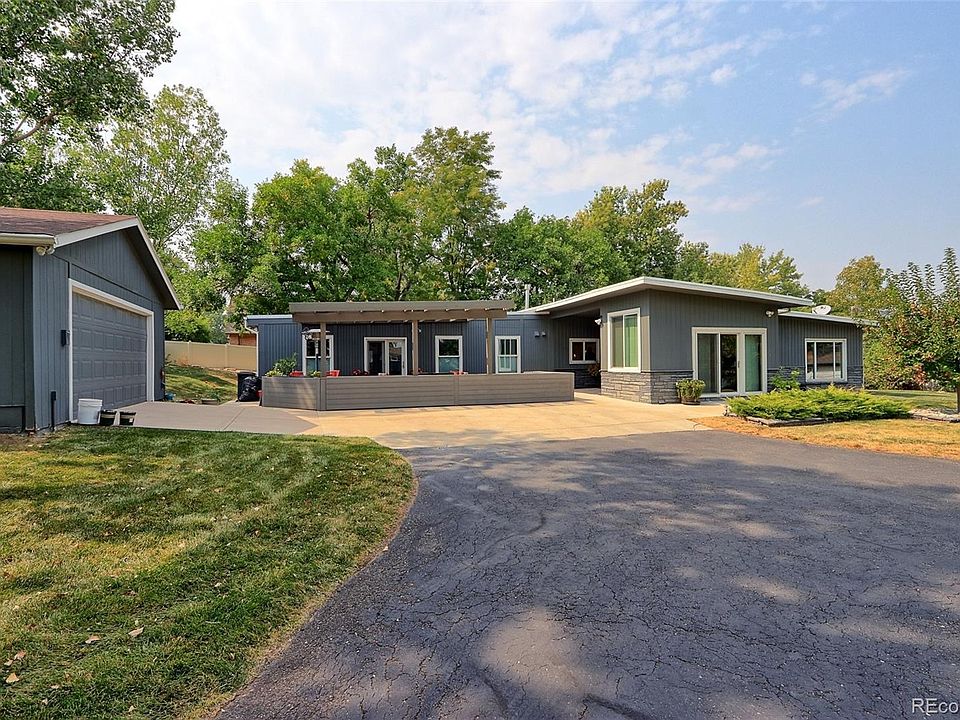 Private .62 acre lot. Non street facing. Great patio with pergola and oversized detached garage.