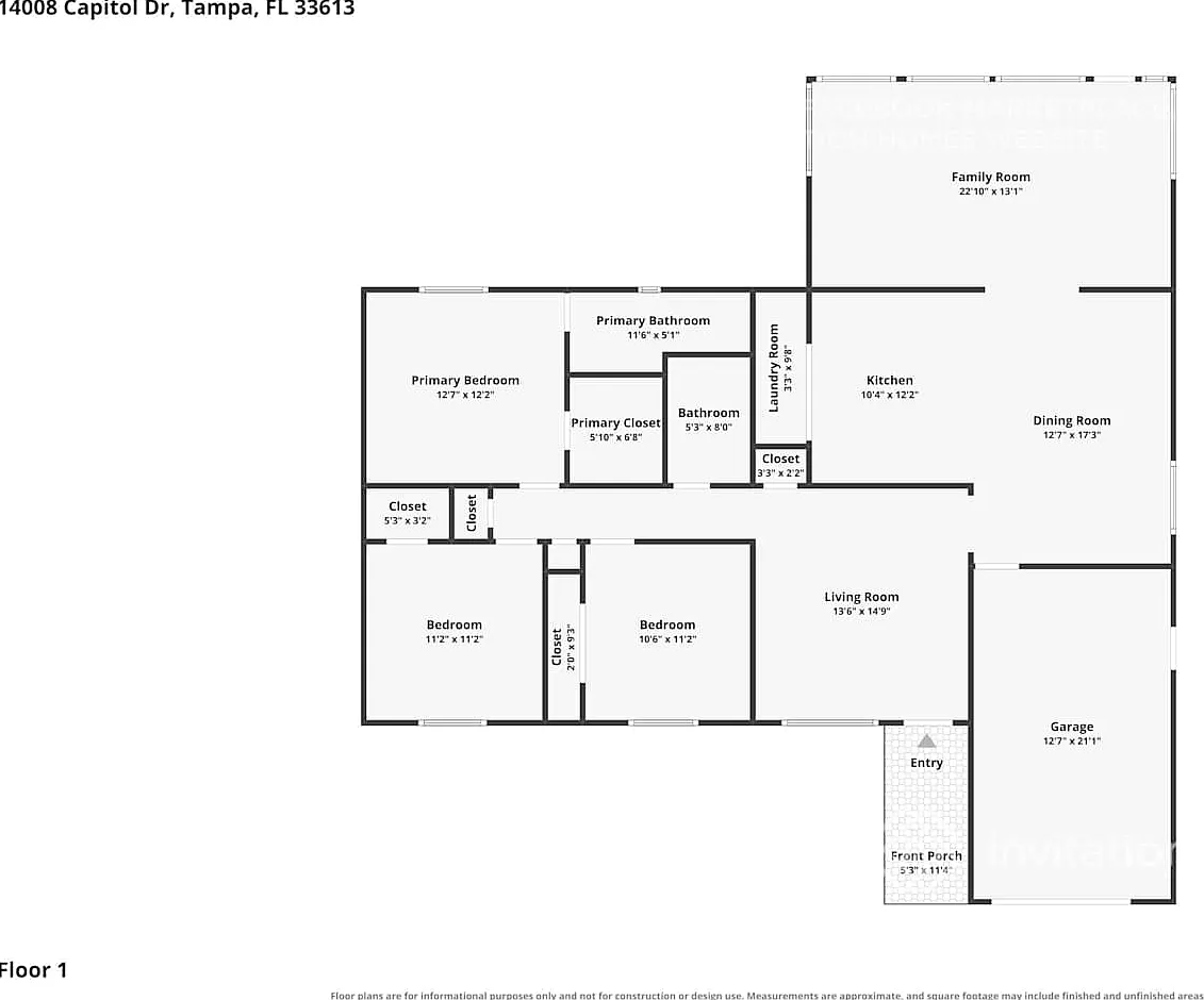 14008 Capitol Dr Tampa, FL 33613 — Photo 2