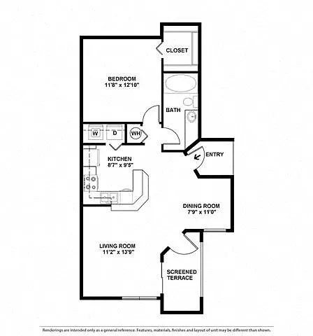 Floor plan A1C Attalea