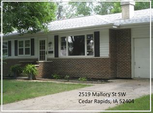 2519 Mallory St SW, Cedar Rapids, IA 52404