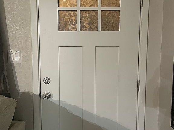 Front door. 