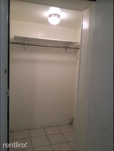 Ample walk in closet