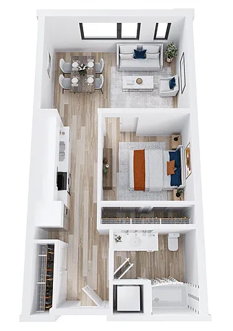 Floor plan B8