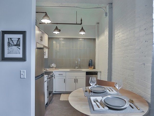 Check out our modern kitchen!
