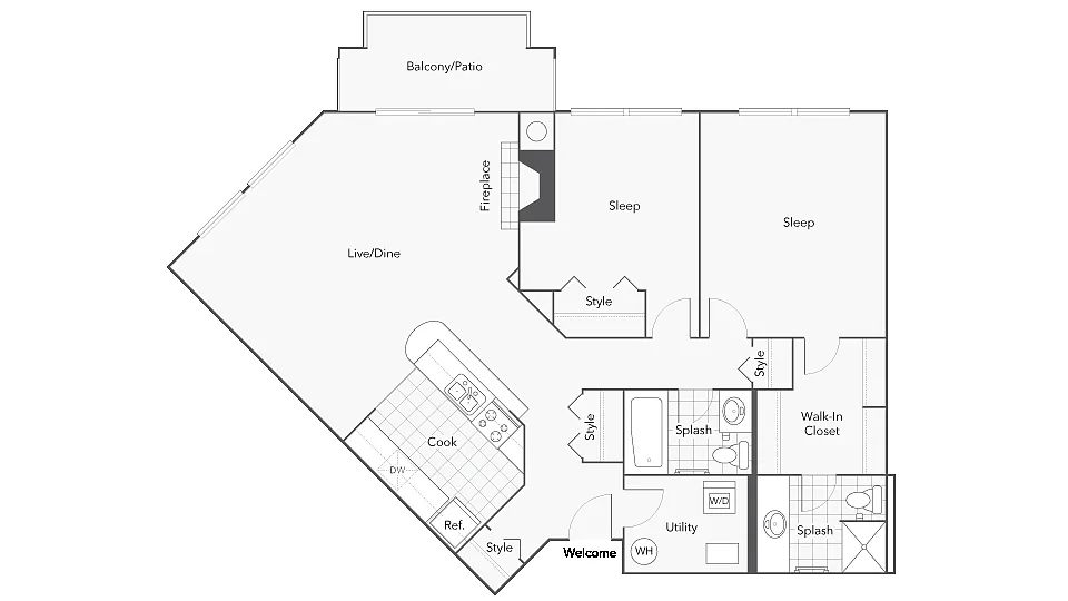 Floor plan C2
