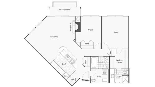 Floor plan C2