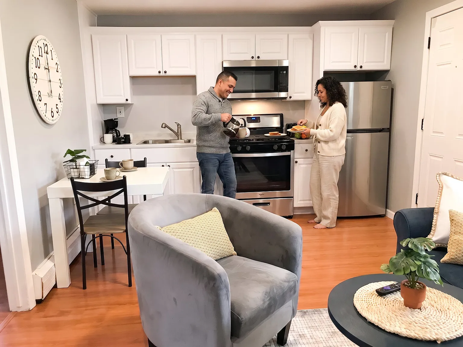 Winter Rental - Unit 3 - Cozy 2 Bedroom Apartment Near Seaside Beach — Photo 3