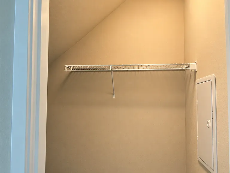 Storage under stairs