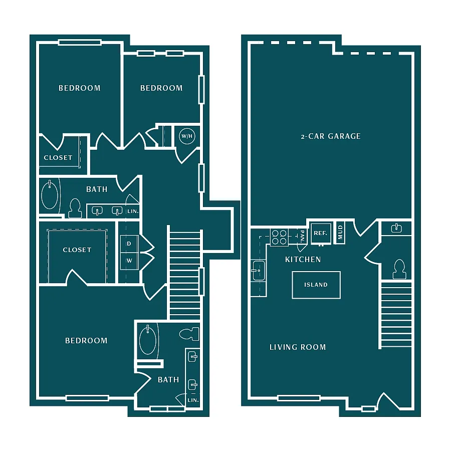 Floor plan TH3
