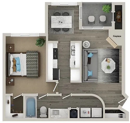 Floor plan A1