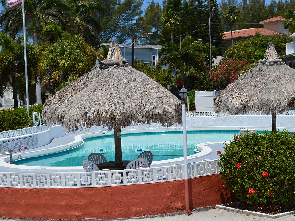 Relaxing heated pool