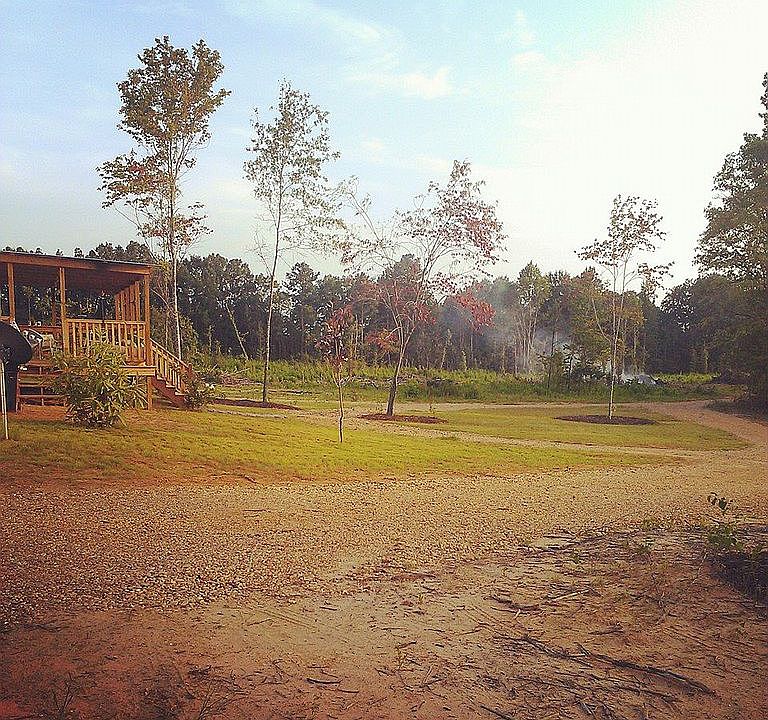 View of land and porch