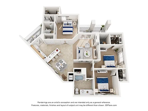 Floor plan Ponderosa