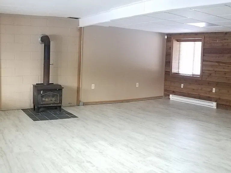 Finished lower level