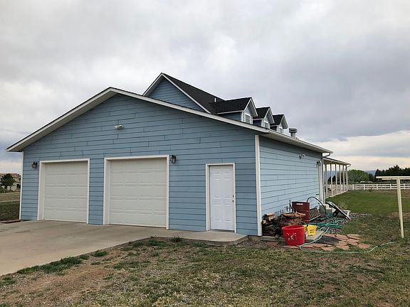 Generous two car garage