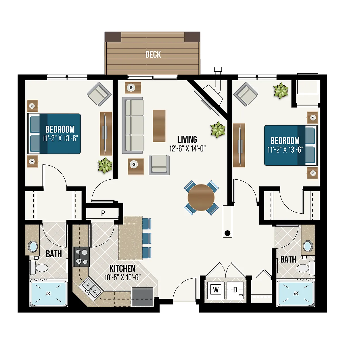 Floor plan The Ashford