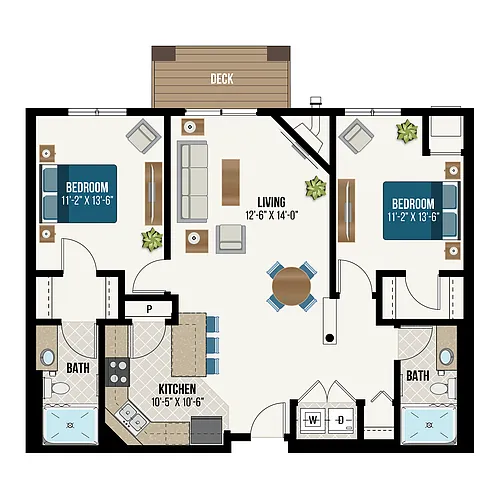 Floor plan The Ashford