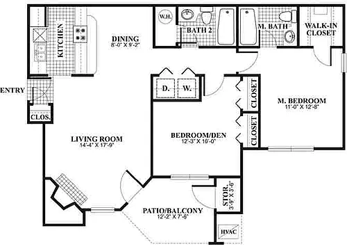 Floor plan 0869B3