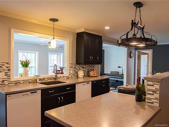 Kitchen open to family room 