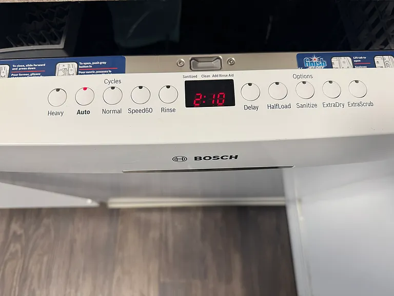 Bosch dishwasher.