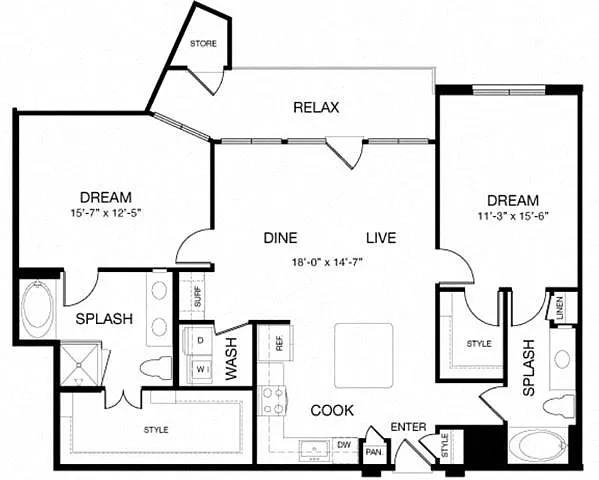 Floor plan B10