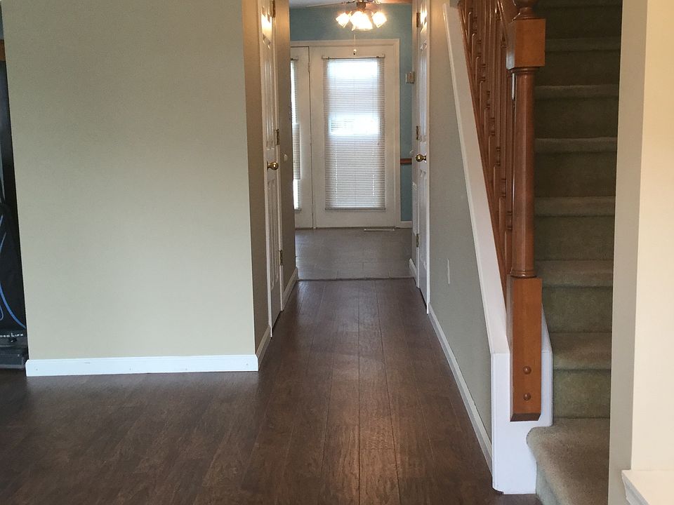 Hallway entering kitchen