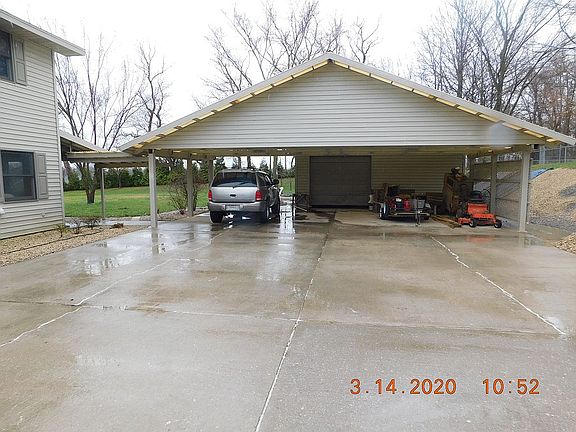 4 place carport, garage