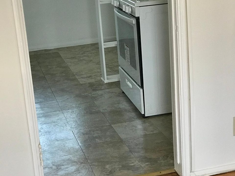 Stove in kitchen