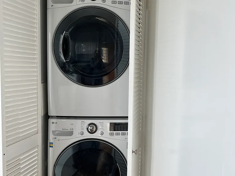 FULL SIZE FRONT LOADING WASHER & DRYER