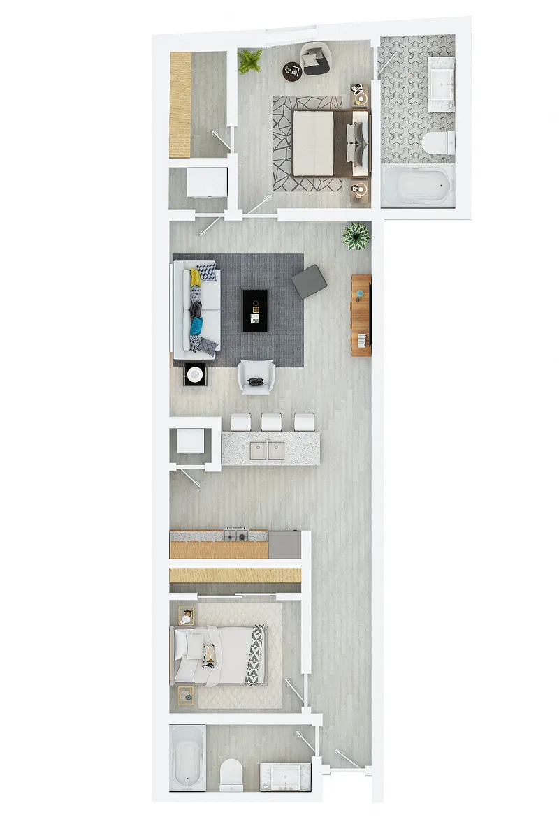 Floor plan 207P