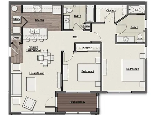 Floor plan Overlook Deluxe